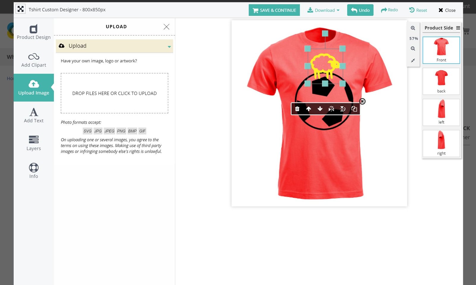 Magento 2 Product Designer XPDC-5193
